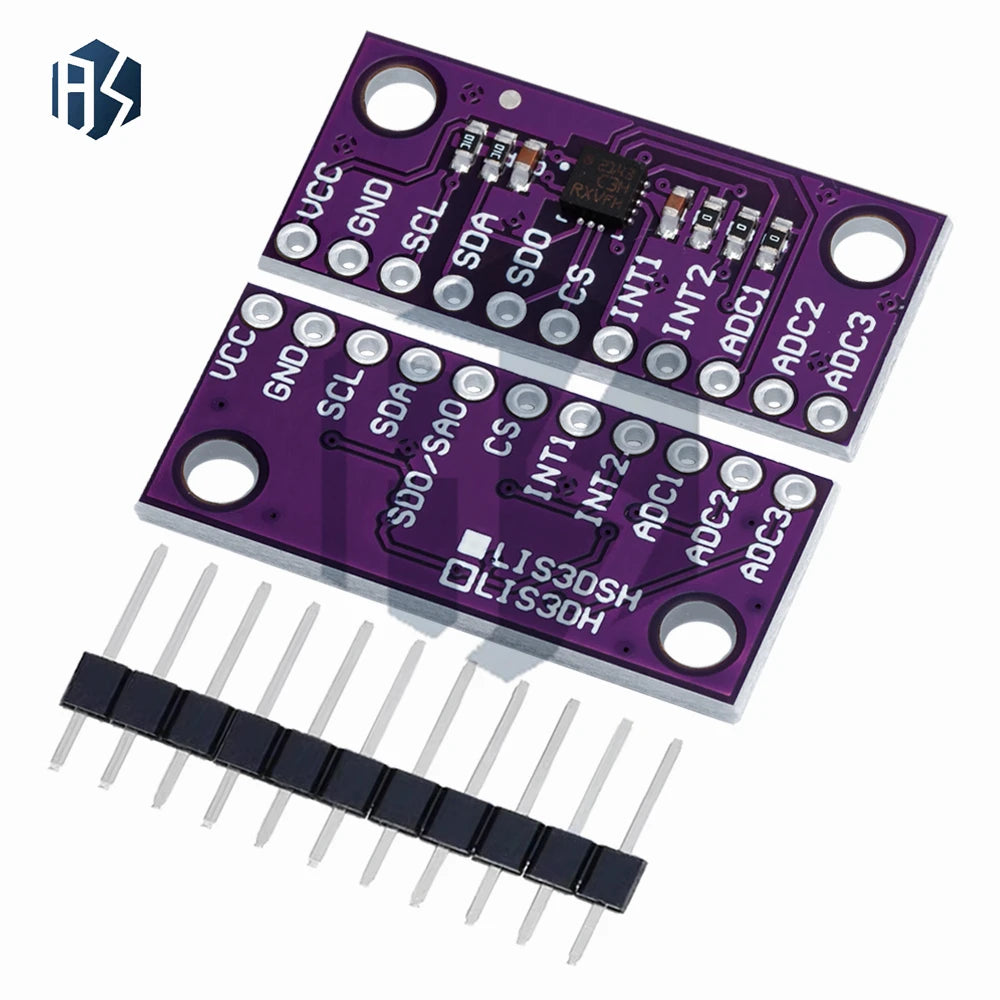 LIS3DSH LIS3DH high-resolution three-axis accelerometer triaxial accelerometer module for arduino Zpaxo