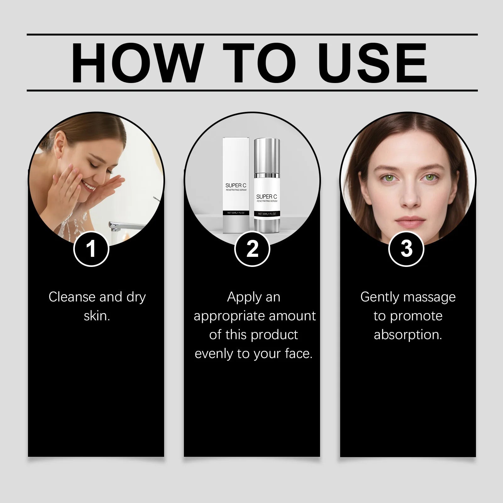 Vitamin C Facial Serum – Brighten, Hydrate & Firm Skin | 30ml Vitamin C Face Serum Zpaxo