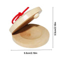 Wooden Castanets Orff Musical Instruments Music Perception Infant