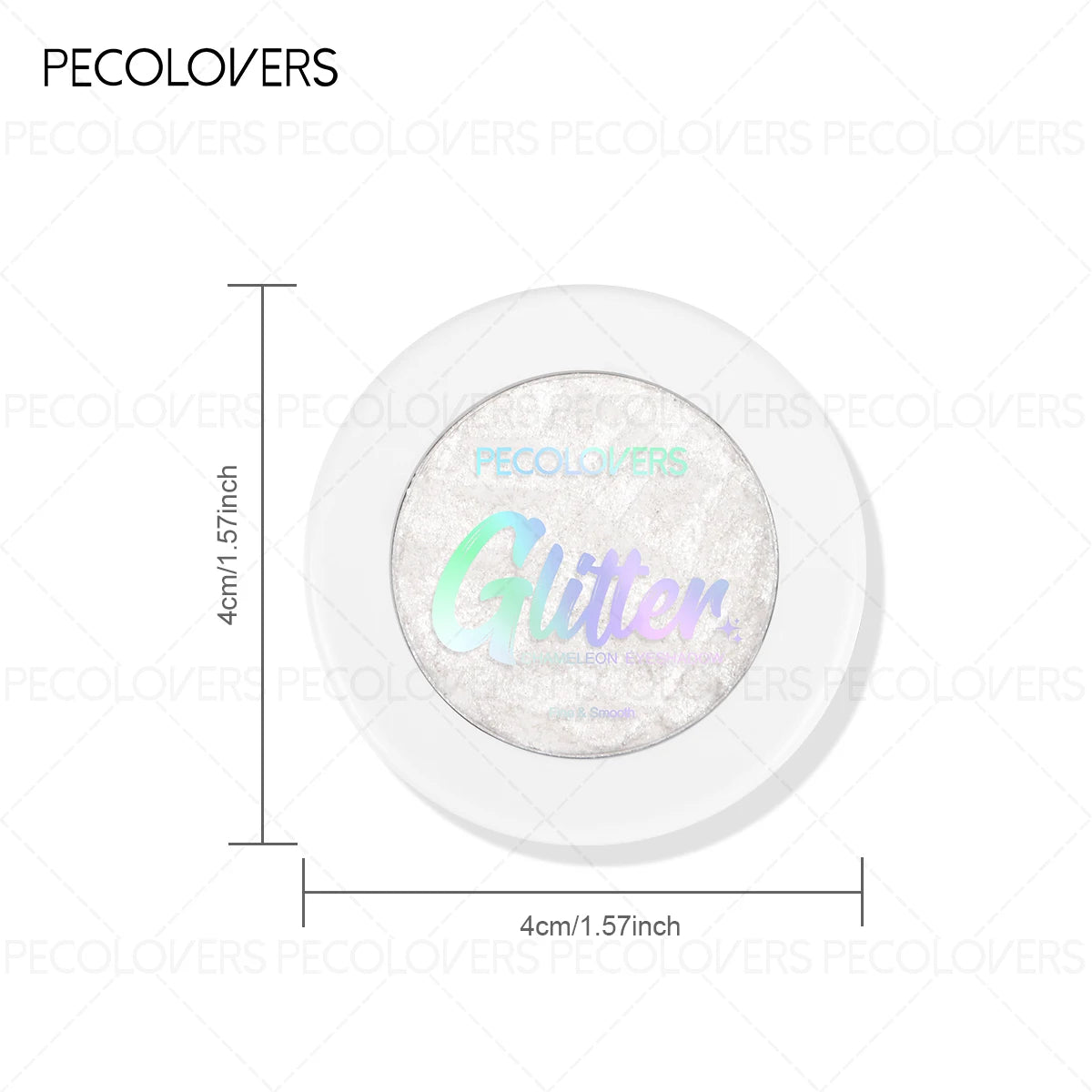 1PC Chameleon Eyeshadow Powder - Vibrant Pink Highlighter, Mashed Potato Texture, Long-Lasting Shimmer Zpaxo