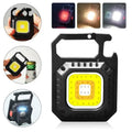 Mini LED Flashlight Magnetic COB Outdoor Camping Pocket Work Light