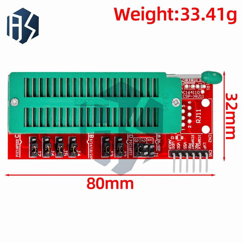 PICKIT3 KIT3 5 PIC PICKIT 3 Programmer Offline Programming Zpaxo