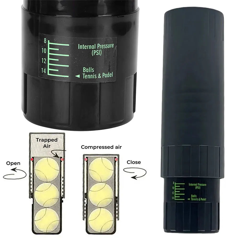 Tennis Ball Maintain Repair Container Saver Storage Jar Shape Restore