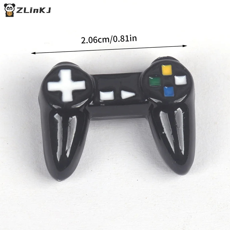 ▶1Pc 1:12 Dollhouse Miniature Simulation Gamepad Game Controller Model Living Scene Decor Toy Doll House Accessories Zpaxo