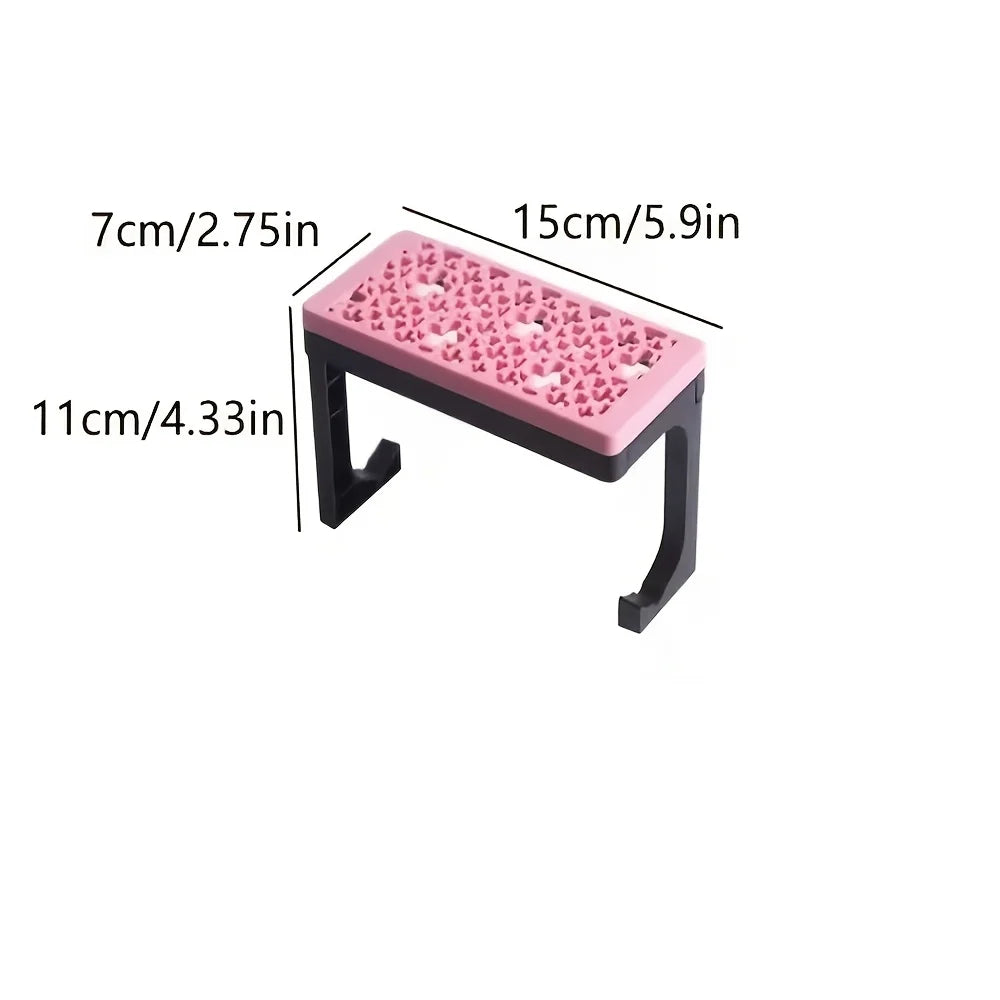 Silicone Makeup Brush Holder Drying Stand Storage Case Nail Pen Zpaxo