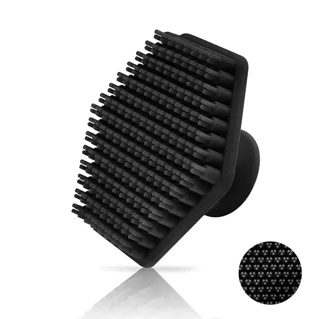 2025 Sales Facial Cleansing Silicone Brush Scrub Exfoliating Unisex Zpaxo black