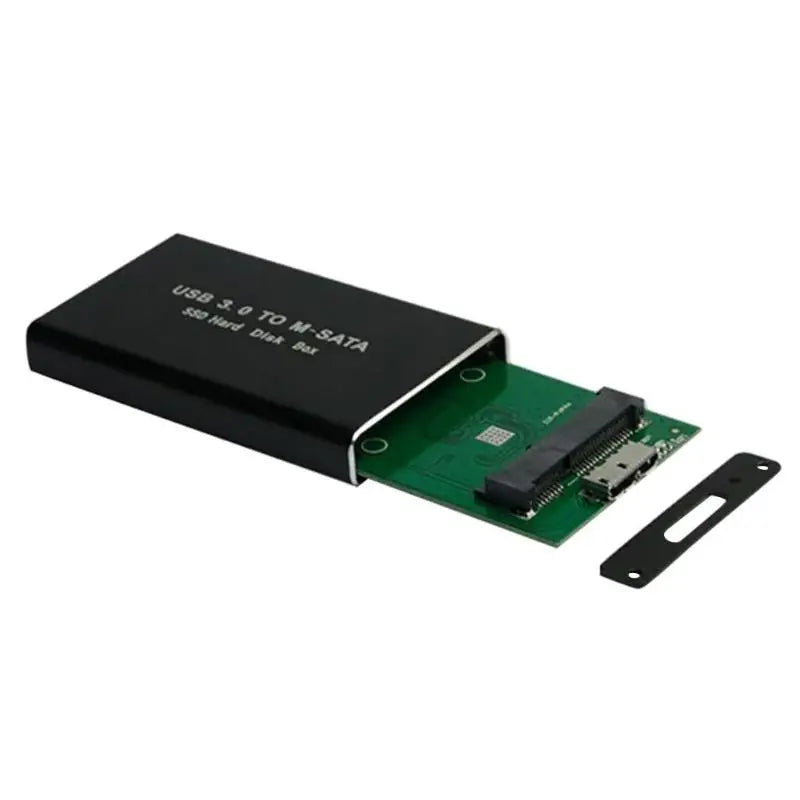 mSATA To USB 3.0/3.1 SSD Enclosure External HD Hard Drive Disk Box Storage Case Adapter Zpaxo