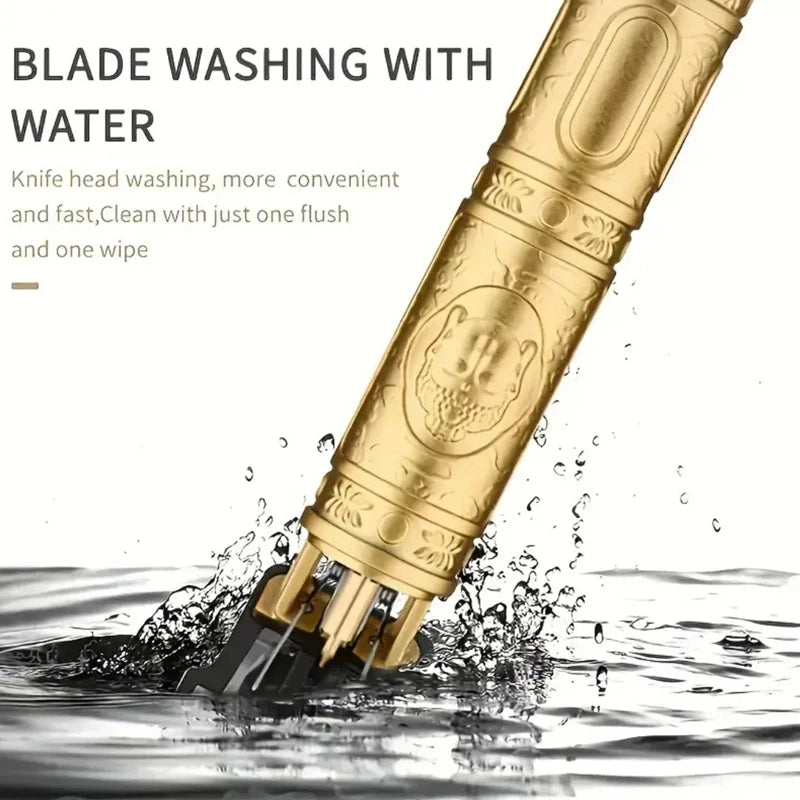 Electric Hair Cutting Machine Vintage T9 Clipper Hair Rechargeable Man Shaver Trimmer For Men's Barber Professional Hair Trimmer Zpaxo