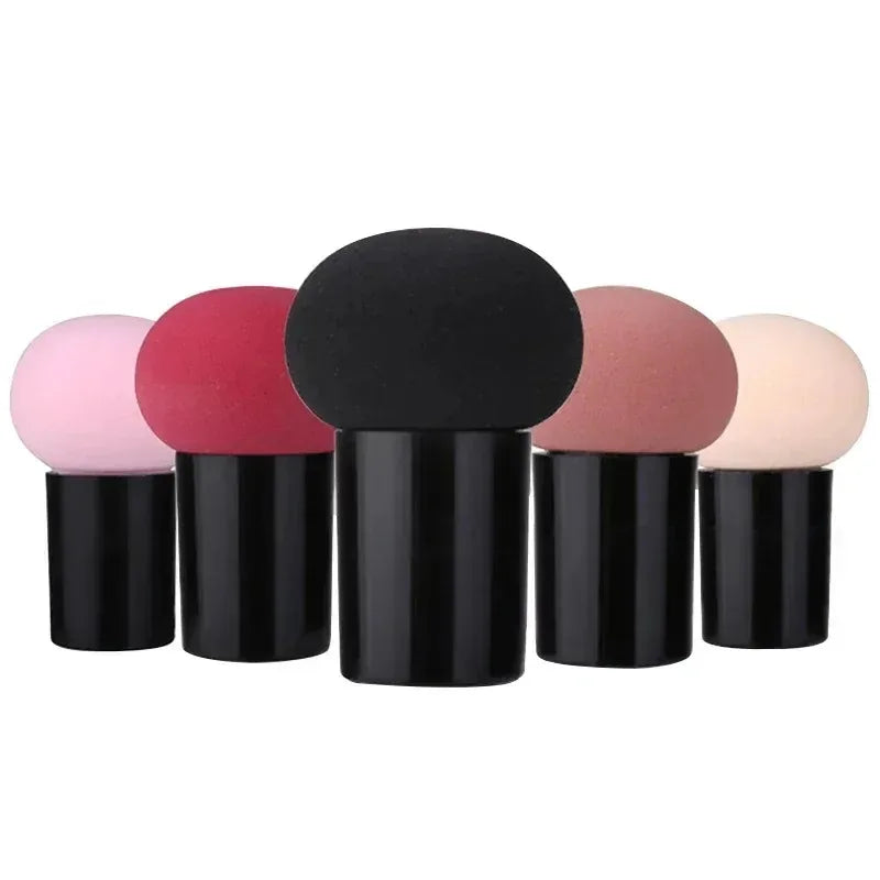 Mushroom Head Makeup Sponge Puff with Cap | Powder & Foundation