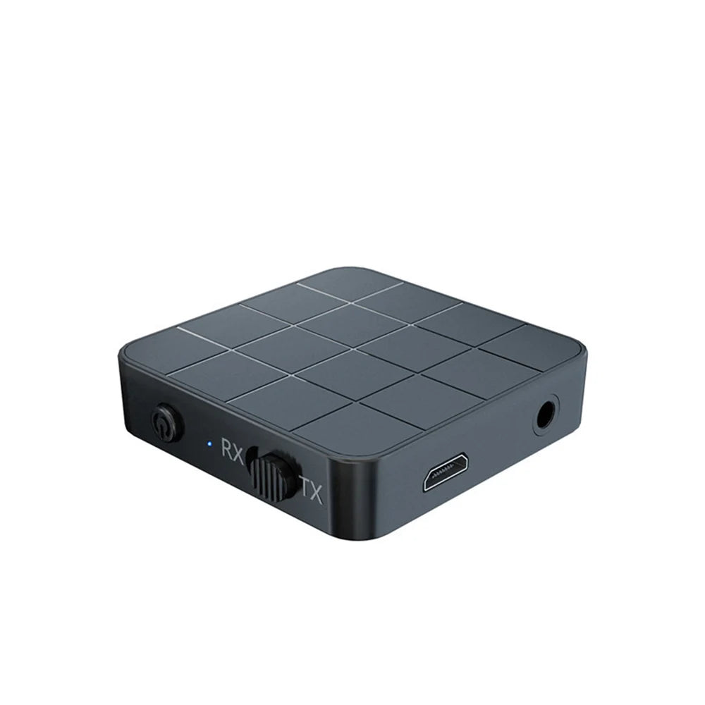 2 IN 1 Bluetooth-Compatible 5.0 Audio Transmitter Receiver 3.5mm Wireless Adapter Stereo Audio Dongle For TV Car /Home Speakers Zpaxo