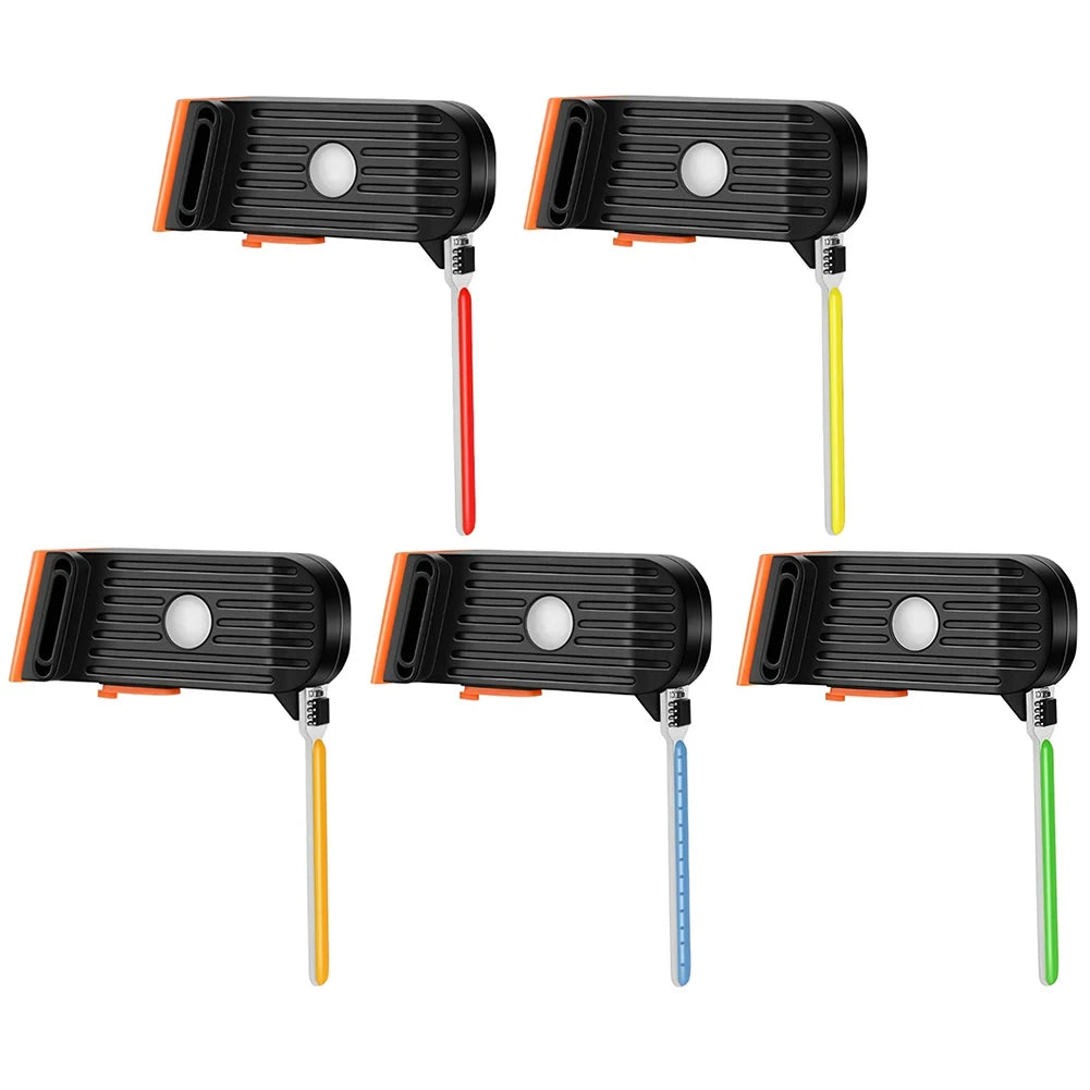 Bike Warning Lights Rechargeable Bicycle Tail Light Multi Light Modes Bicycle Photon Drop Rear Light Creative for Night Riding Zpaxo