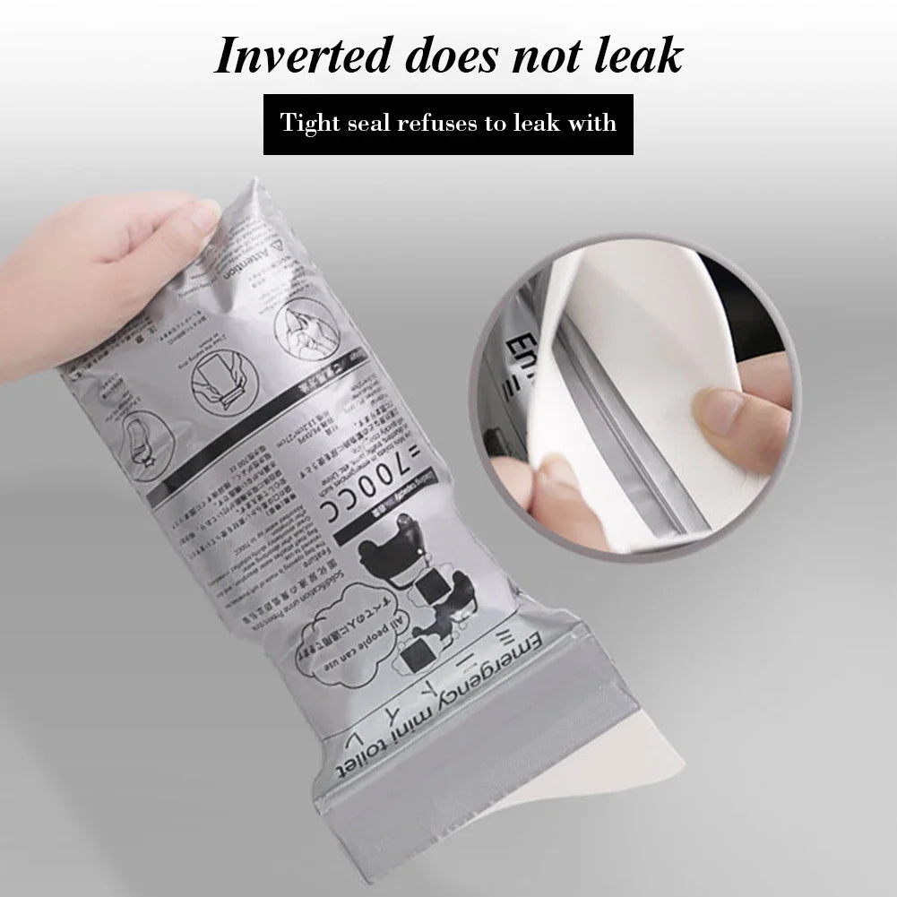 50- Outdoor Emergency Urine Bags Portable Urinal Bag Female Kids Male Zpaxo