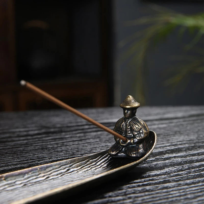 Incense Stick Holder Clear Context Heat-Resistant Holding Incense Stick Incense Burner For Tea Room Insence Burner Home Decor Zpaxo