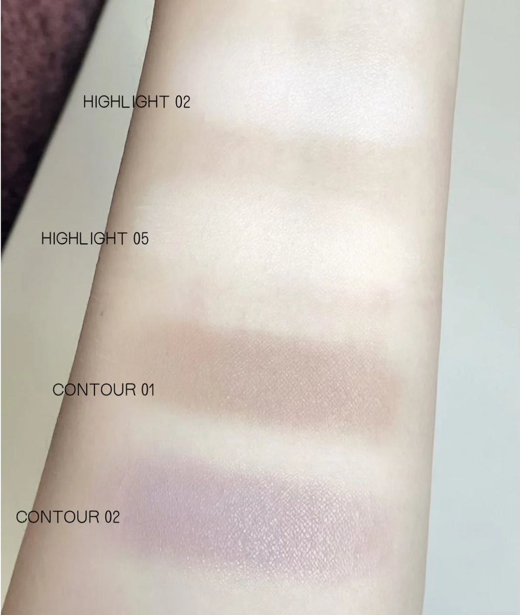 LEEMEMBER Highlighter Contour Face Shading Expanding Matte Powder Zpaxo