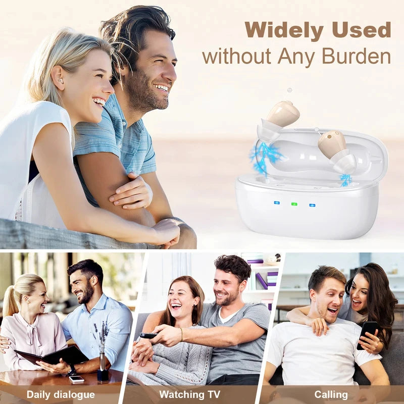 OTC Hearing Amplifiers Earbuds Intelligent Noise Reduction Sound