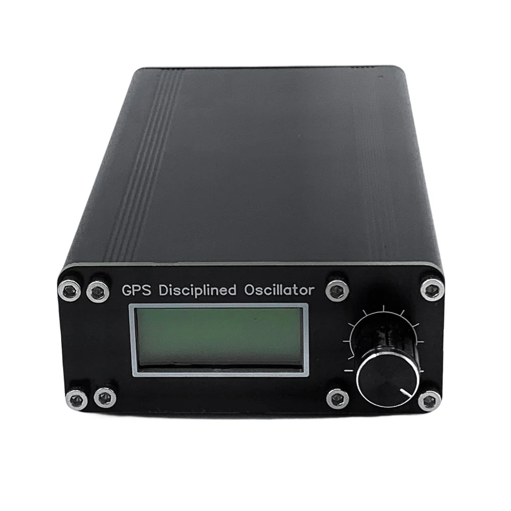GNSS GPS Disciplined Clock 10MHz GPSDO GNSS Disciplined Color Display 1PPS GPS Clock for Audio Decoders Square Wave Output Zpaxo