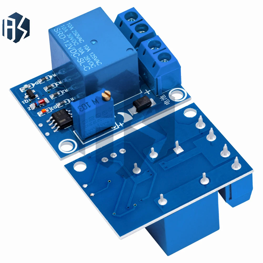 12V Battery Low Voltage Cutoff Protector Auto Recovery Undervoltage Zpaxo