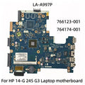 HP 245 G3 Pavilion 14-G Laptop Motherboard LA-A997P 764174-001