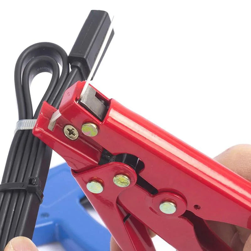 Width 2 4- Zip Tie Tool Tensioning Cutting Plastic Nylon Cable Pliers