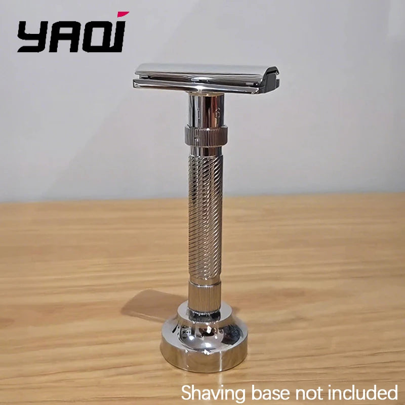 Yaqi Ultima Adjustable Slant Head Safety Razor – 316 Steel Safety Razor Zpaxo