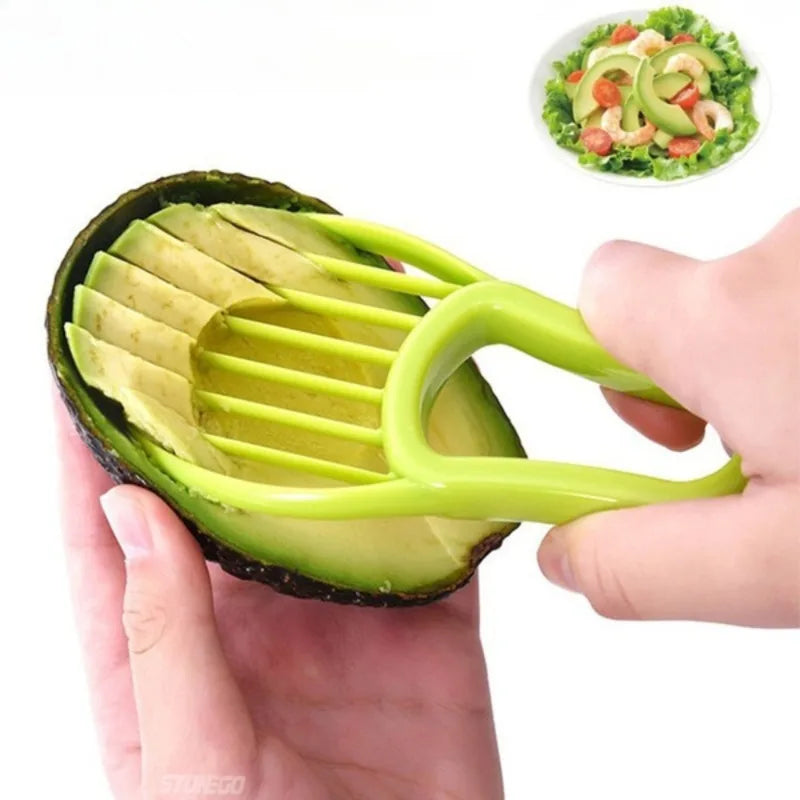 1 Avocado Slicer Shea Corer Butter Fruit Peeler Cutter Pulp Separator