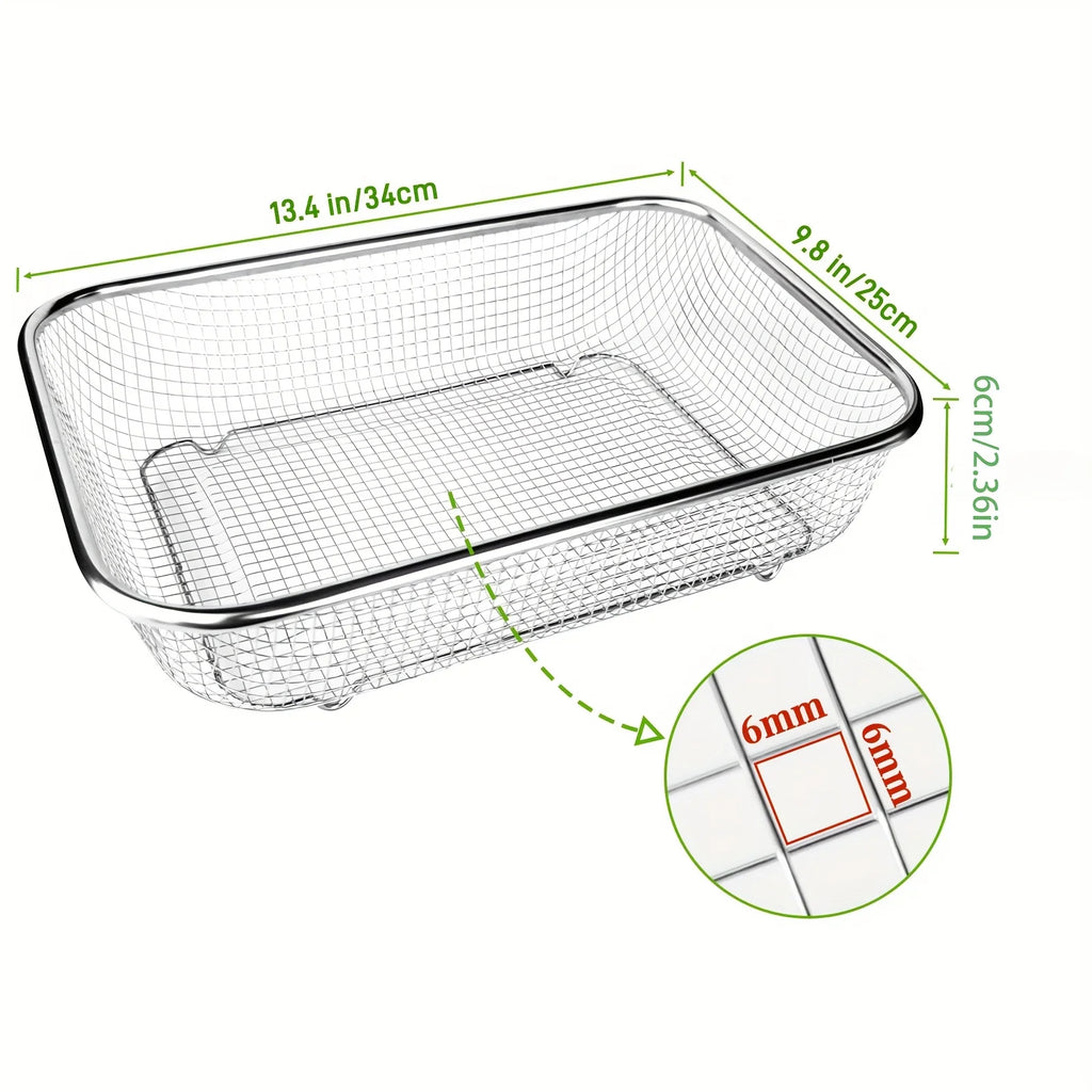 Stainless Steel Soil Mesh Sieve Anti-rust Durable Gardening Filter