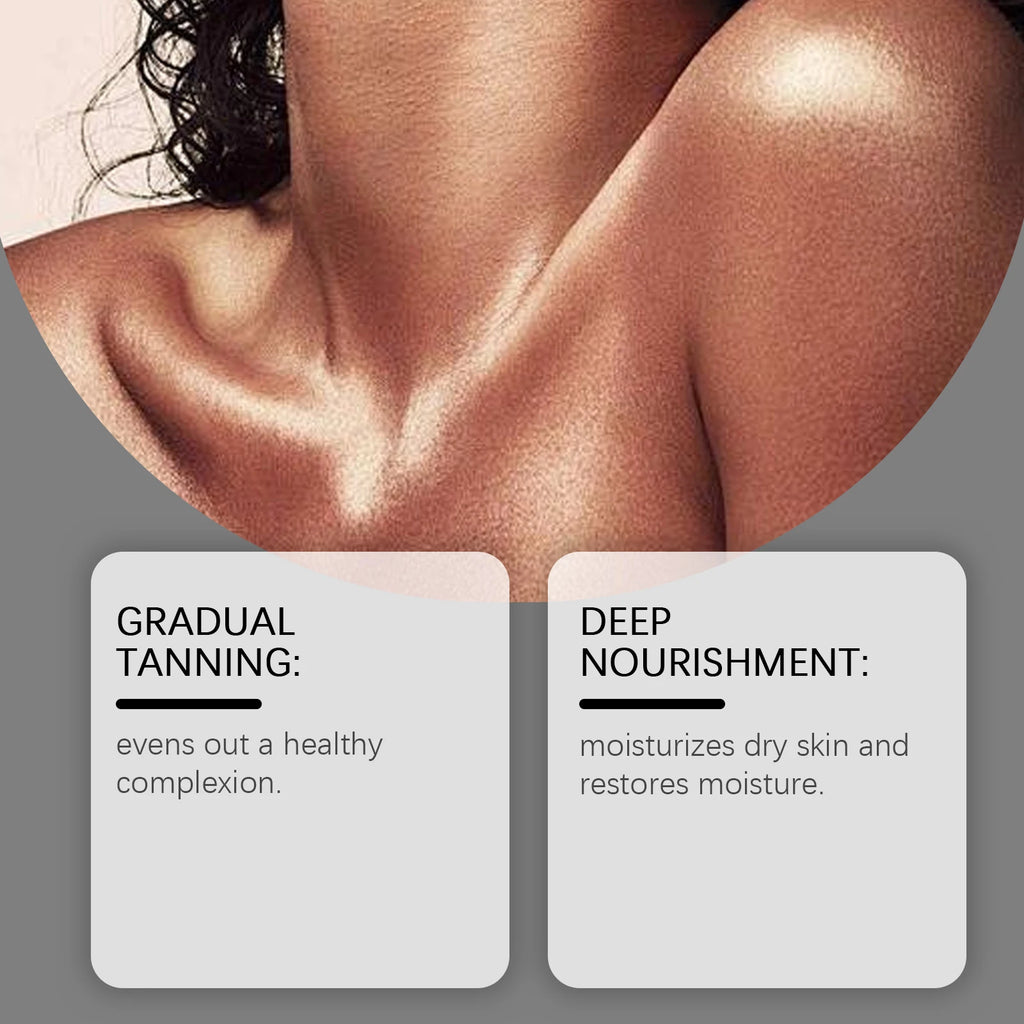 Jaysuing Sunless Self Tanner Moisturizing Bronzer Lotion Self Tanning Lotion Zpaxo