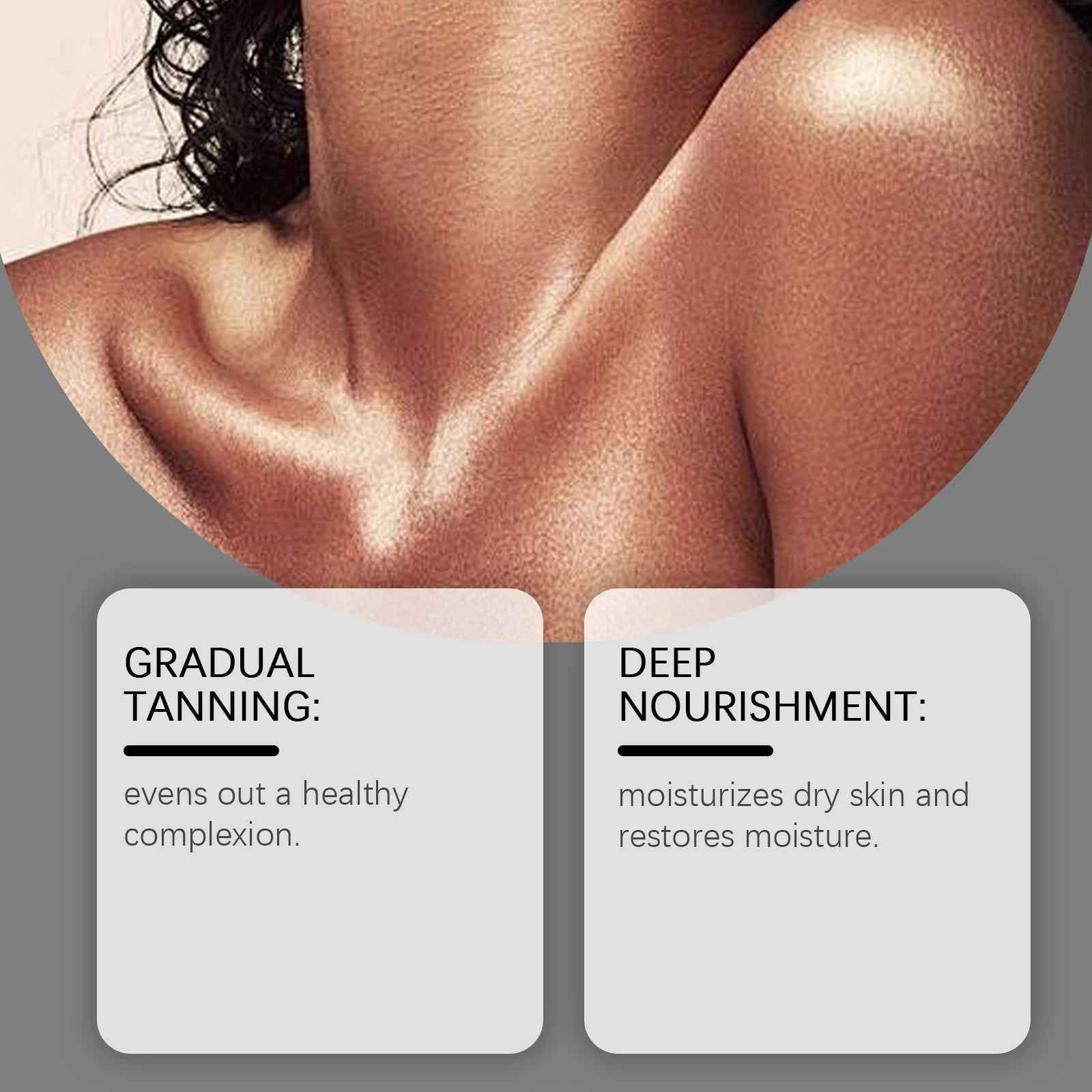 Jaysuing Sunless Self Tanner Moisturizing Bronzer Lotion Self Tanning Lotion Zpaxo