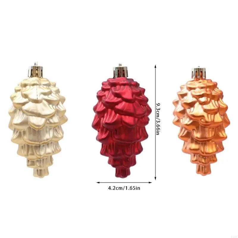 2 Boxes Pinecone Holiday Decorations Not Traditional Christmas Tree