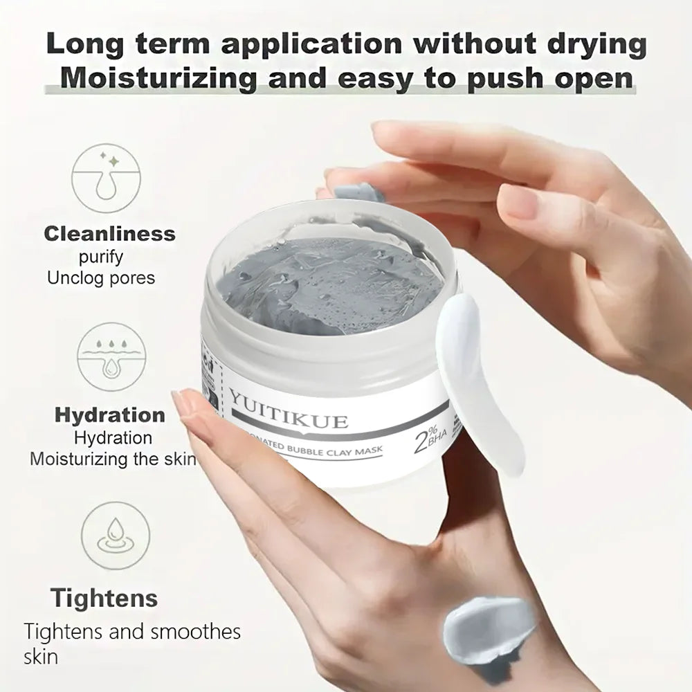 YUITIKUE Bubble Face Mask – Blackhead Removal & Pore Tightening Bubble Gel Face Mask Zpaxo