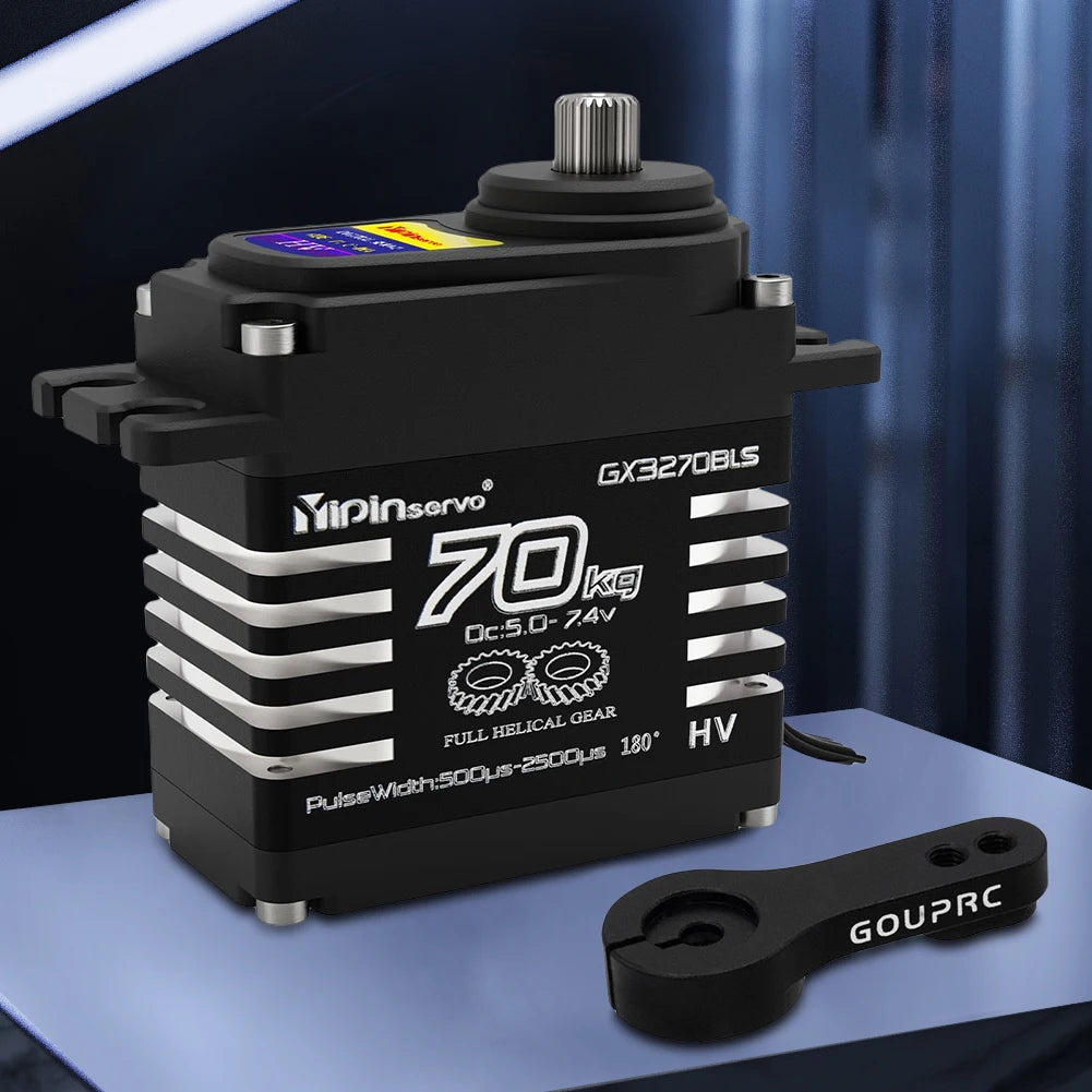 Brushless Servos 7 4V Oblique Gear Metal Steering 1 8 10 12 RC Truck