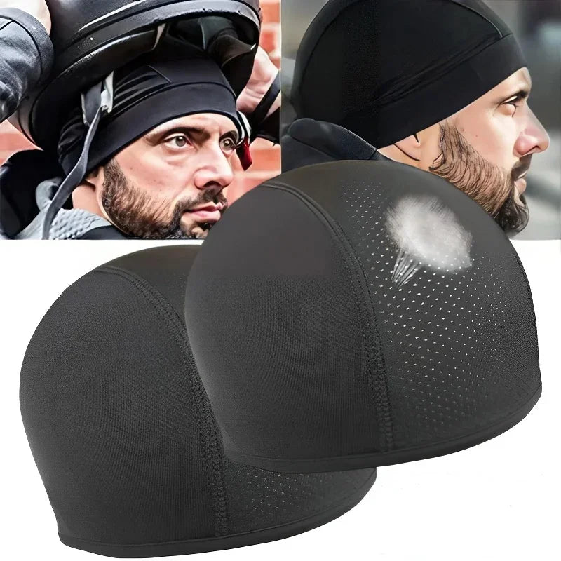 Motorcycle Helmet Inner Cap – Quick-Dry Breathable Skull Cap