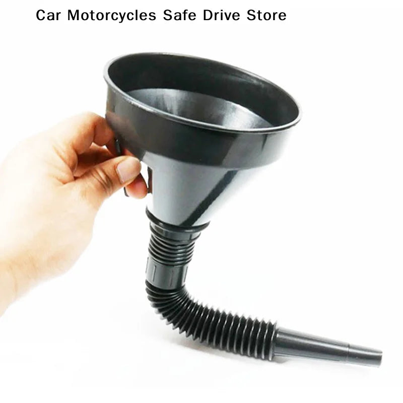 1 Engine Refueling Funnel Filter Car Motorcycle Truck Oil Gas Filling