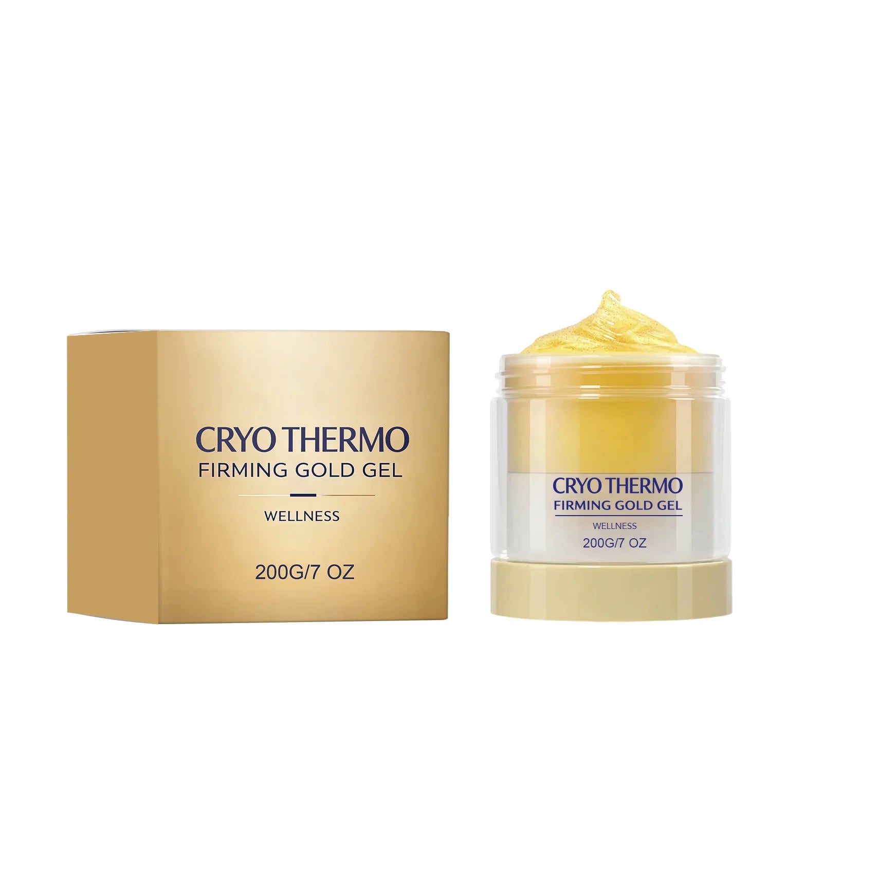 Cryo Thermo Firming Gold Gel – Body Skin Tightening 200g Body Firming Gel Zpaxo 200g boxed