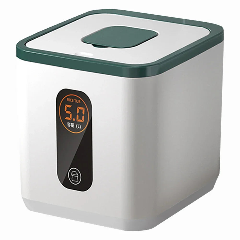 Food Containers Bins Measuring Cup Rice Airtight Storage Container