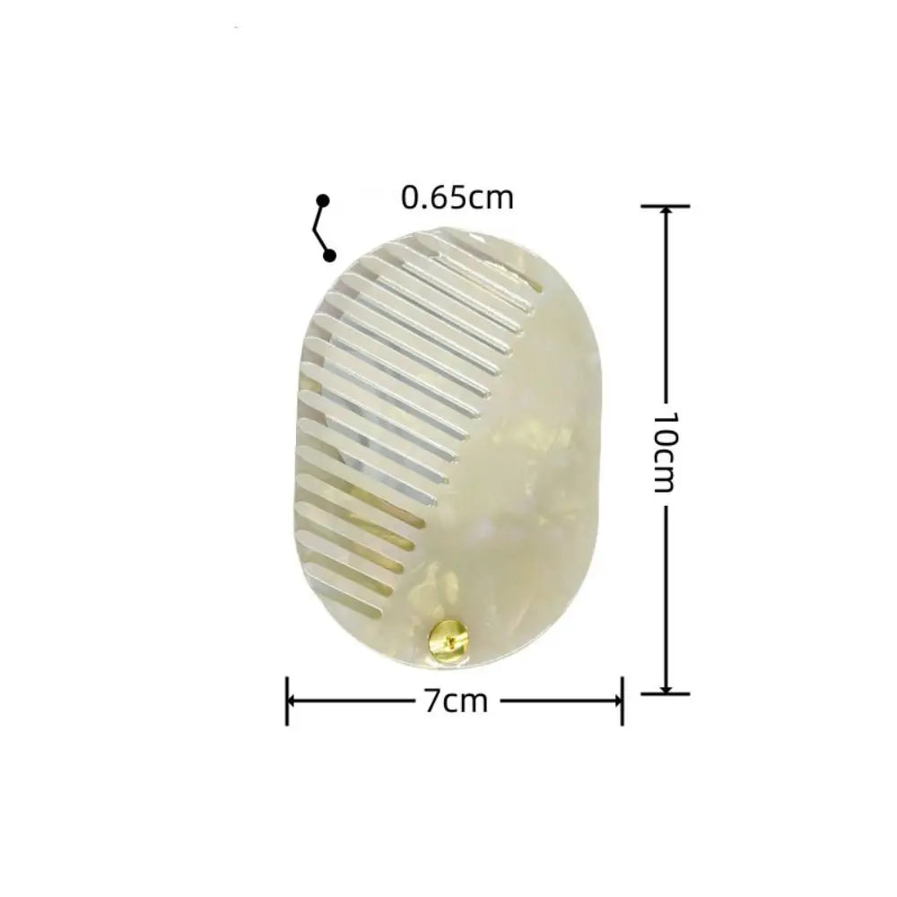 Simple Acetate Makeup Mirror Mini Anti static Mirror comb multifunctional Folding Hair comb Travel Zpaxo