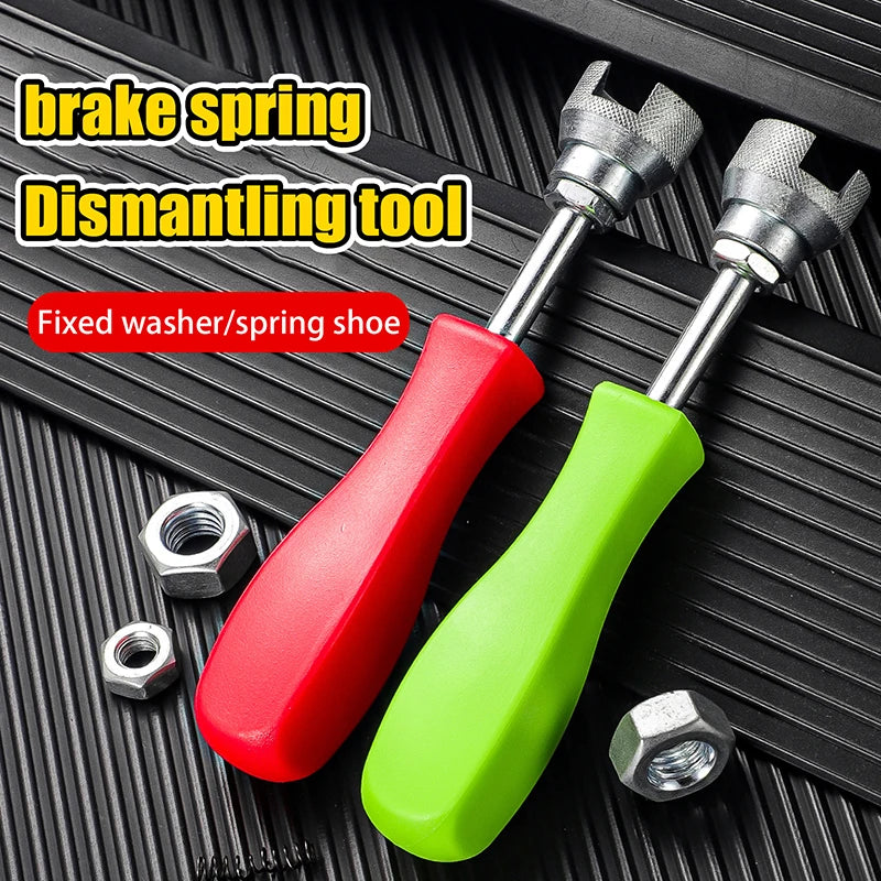 Car Drum Brake Repair Install Tool Hold Down Washer Spring Shoe