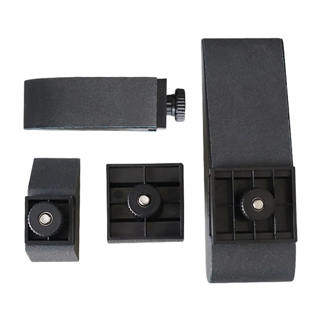 4PCS Hand Sanding Blocks Square and Rectangle-Shaped for Wood Furniture Restoration Home Arts and Crafts Zpaxo black