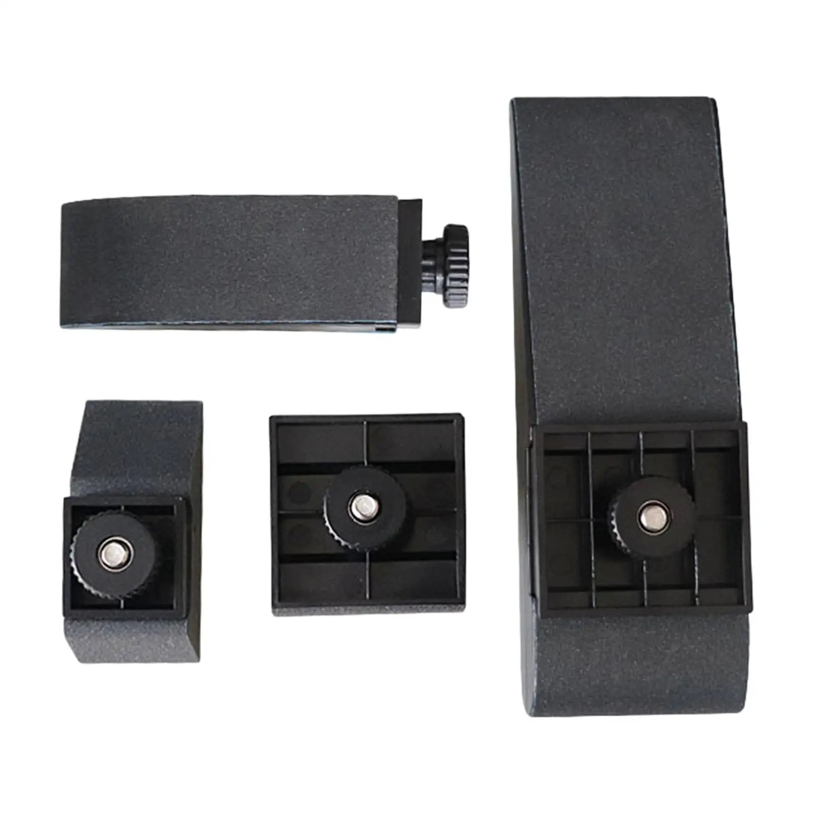 4PCS Hand Sanding Blocks Square and Rectangle-Shaped for Wood Furniture Restoration Home Arts and Crafts Zpaxo black
