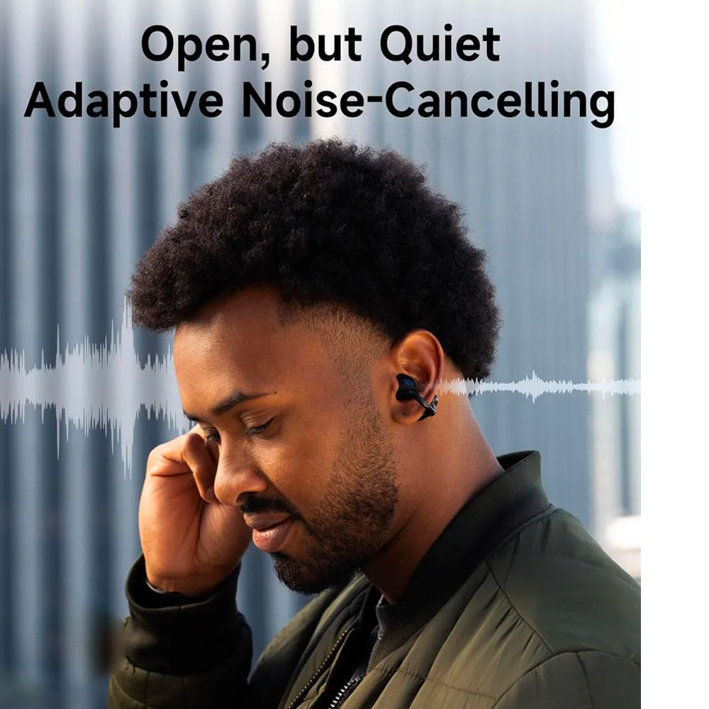 Open-ear True Wireless Earbuds BT 5 4 OWS Earphone 72H Play Time