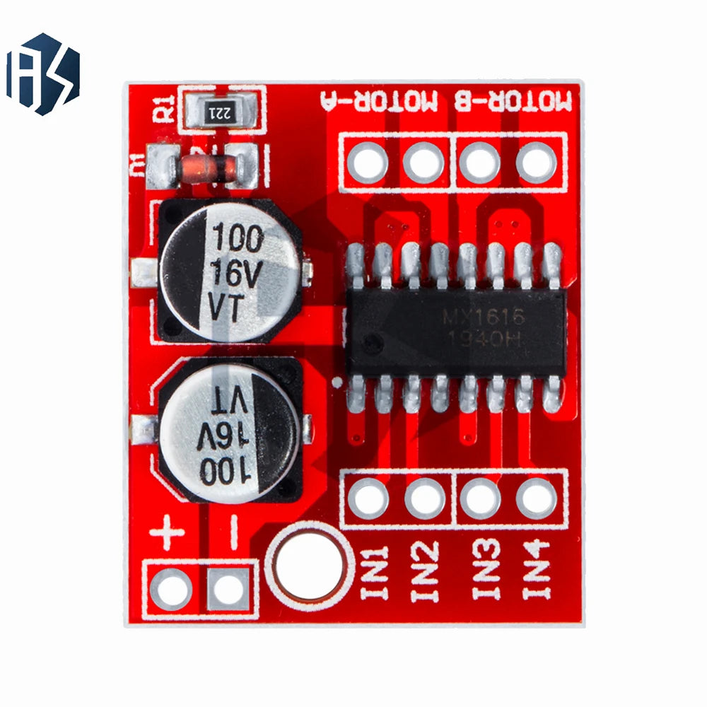 DC Motor Drive Module Reversing PWM Speed Dual H Bridge Stepper Mini Zpaxo