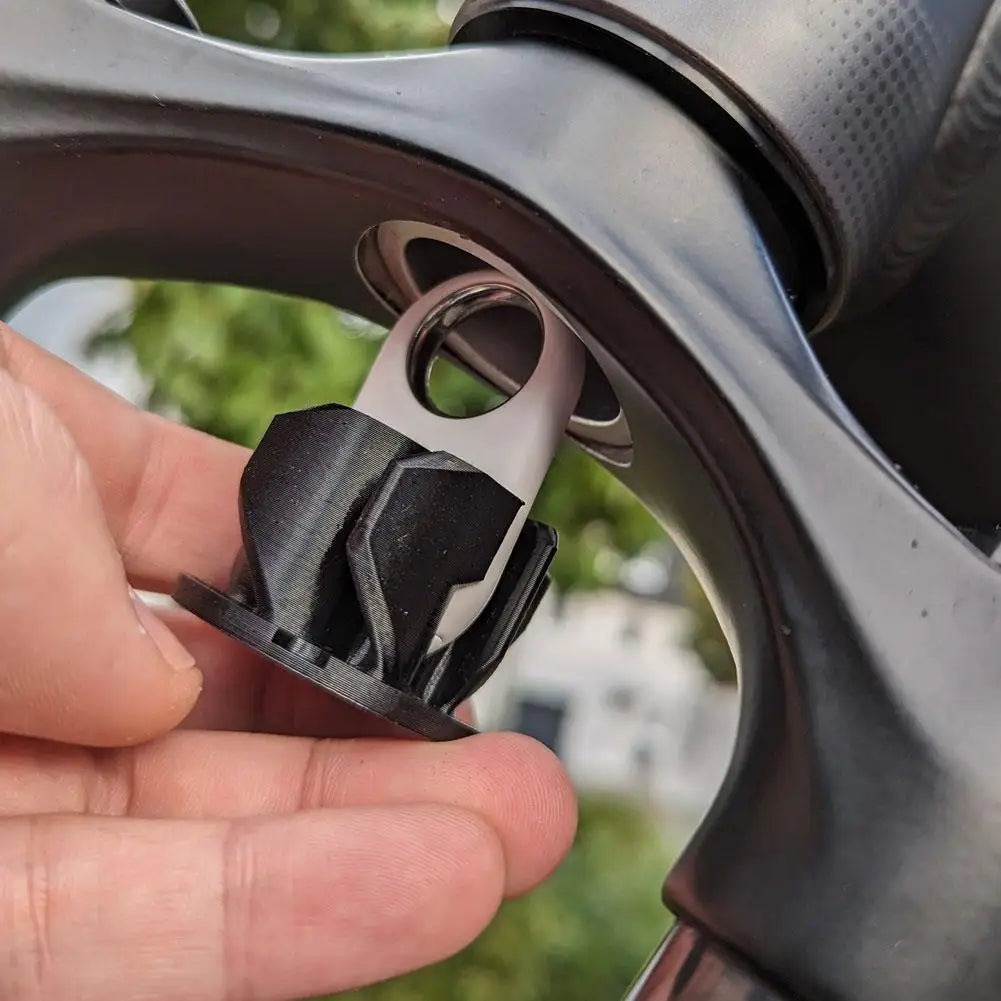 Samsung SmartTag2 Bike Fork Mount – TPU 3D Printed Holder Bike Tracker Mount Zpaxo