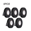 Electrical Insulating Tape Heat Resistant Harness Tape 9/15/50MM Car Cable Harness Wiring Loom Protection Waterproof Tape Zpaxo 5PCS 10M 15mm