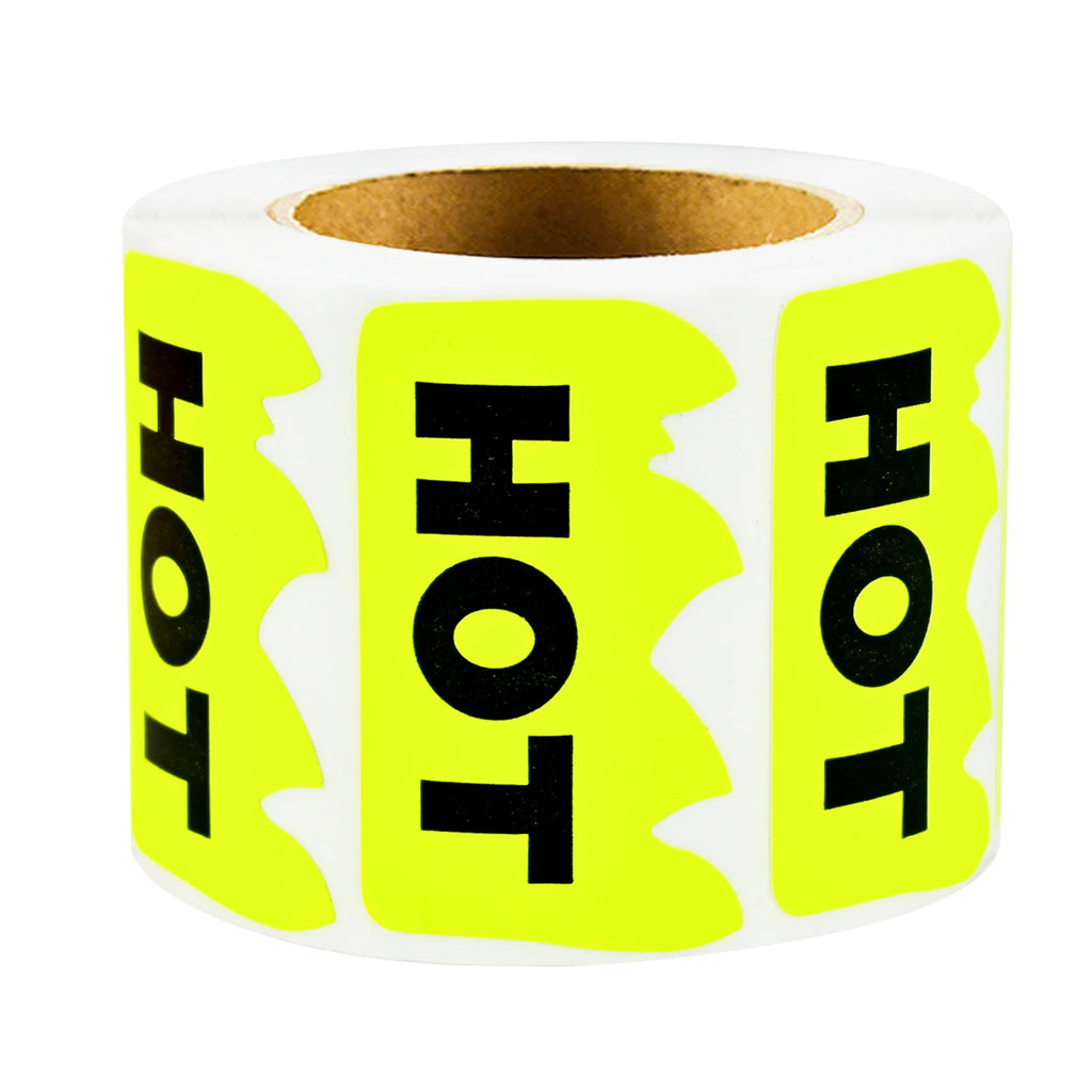 Flame-Shaped Hot-Selling Product Labels Stickers Hot-Selling Product Labels for Hot-Selling Product Packaging Decoration Labels Zpaxo