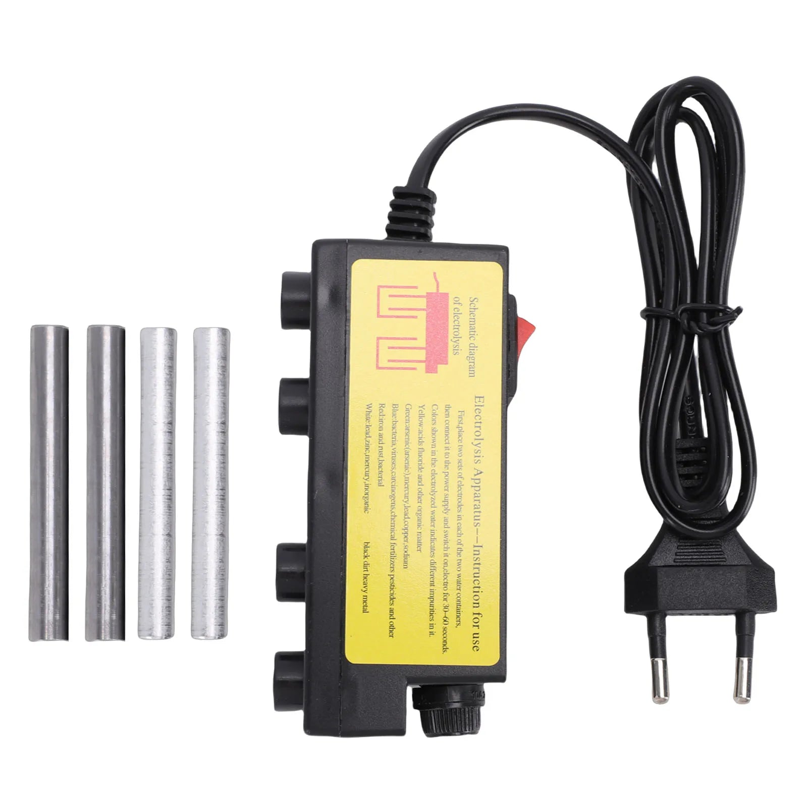 Water Purity Filter Measuring Tool Water Electrolyzer TDS PH Water Quality Tester Water Purity Filter Measuring Tool for Testing Zpaxo EU Plug