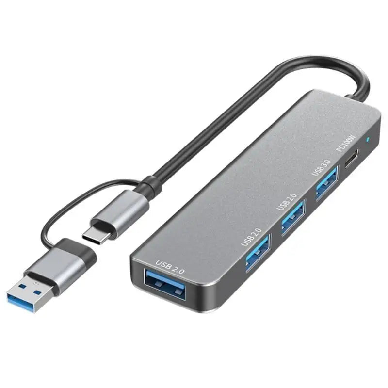 652F C USB Docking Station Hub Featuring 2 0 PD100W Memory Card Slots Zpaxo