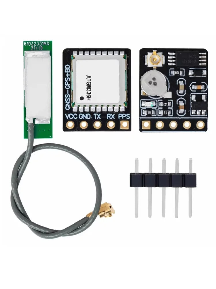 1~5PCS GPS+BDS Dual-Mode Module Flight Control Satellite Positioning Navigator ATGM336H Replacement NEO-M8N NEO-6M Zpaxo ATGM336H 1PC
