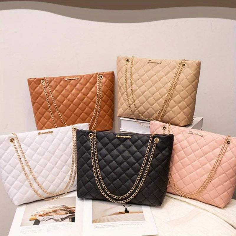Large Capacity Bucket Bag Women's Fashionable Shoulder Casual Handbag