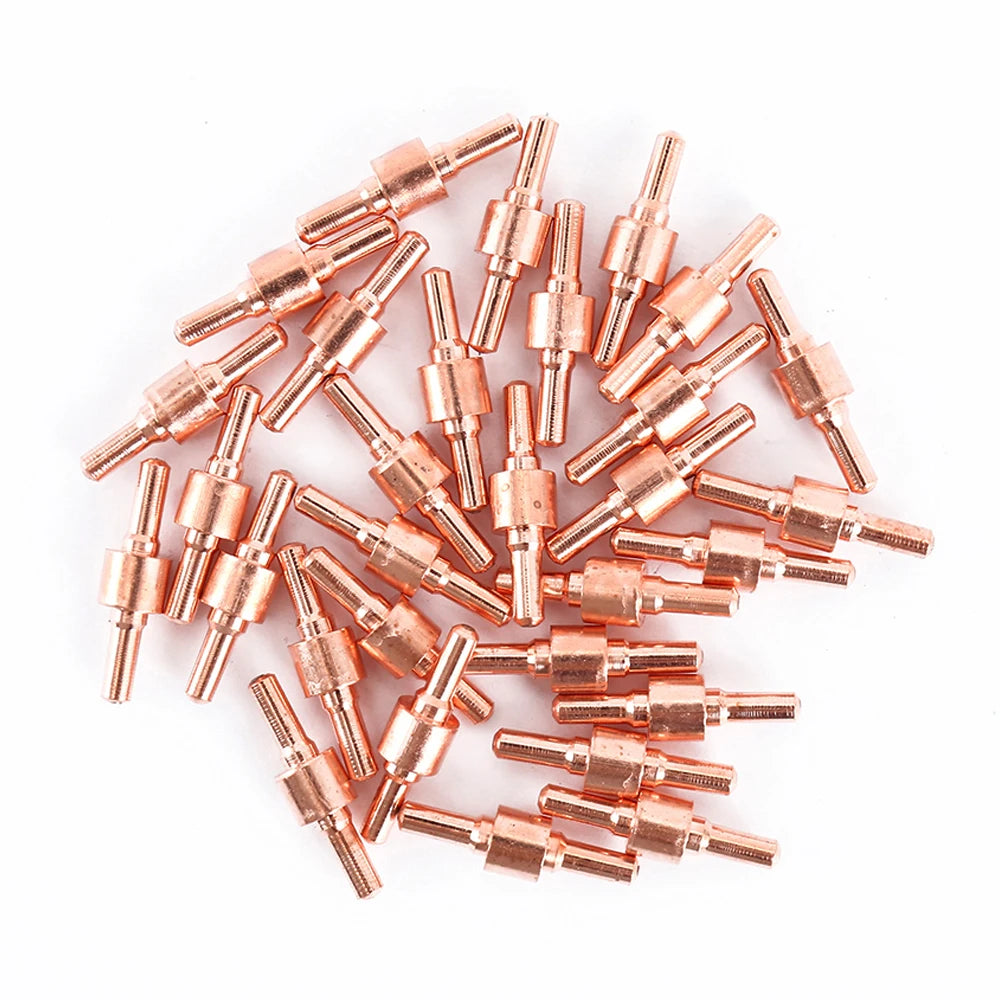 100-300PCS Plasma Cutting Tip Consumable For LG-40 PT-31 Cutting Torch CUT40 CUT50 Electrodes Advanced Shield Cups Nozzles Part Zpaxo