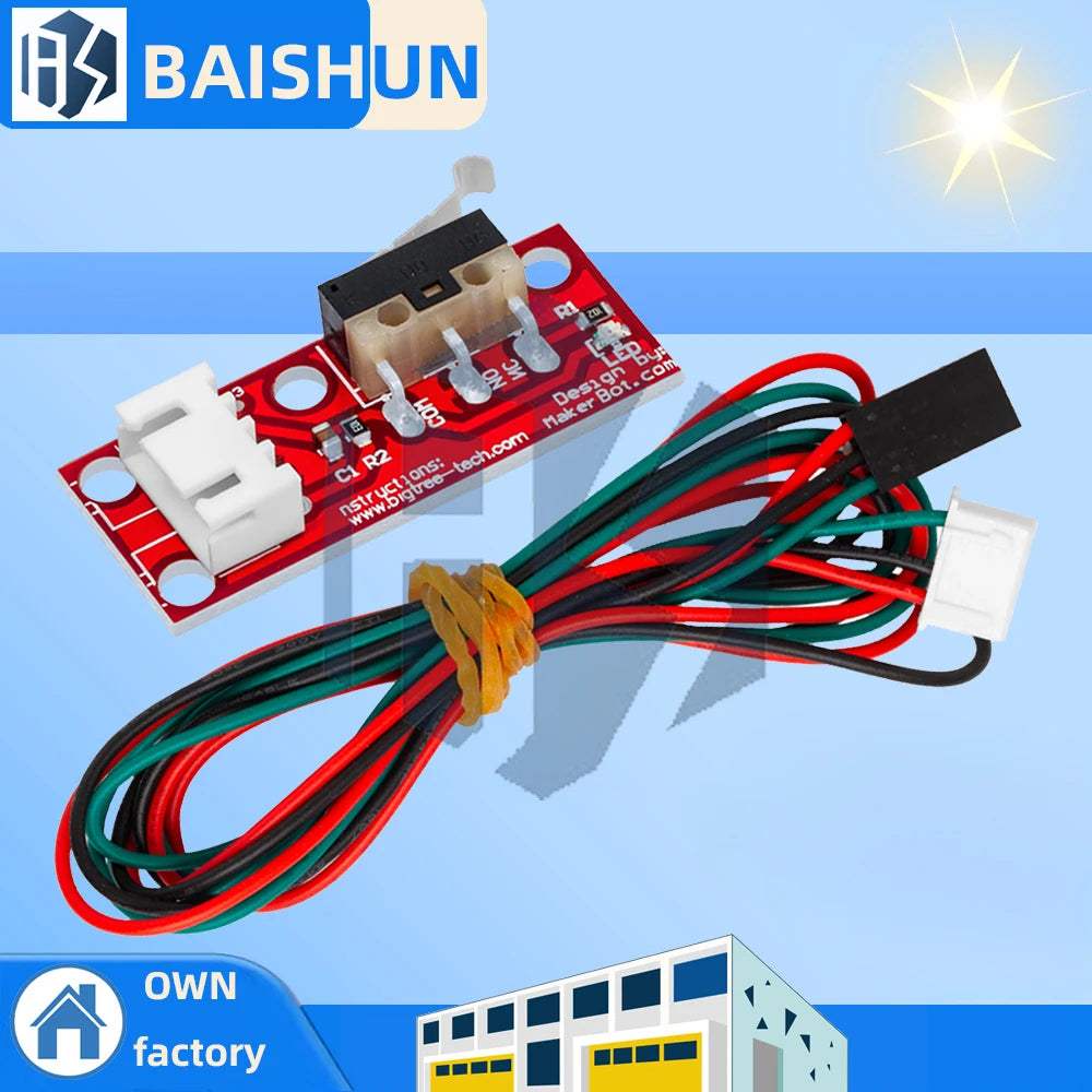 Endstop Switch Arduino End Stop Limit Cable Mechanical CNC RAMPS 1 4 Zpaxo Default Title